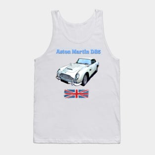 The DB5 Classic with union jack flag Tank Top